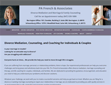 Tablet Screenshot of pafrench.com